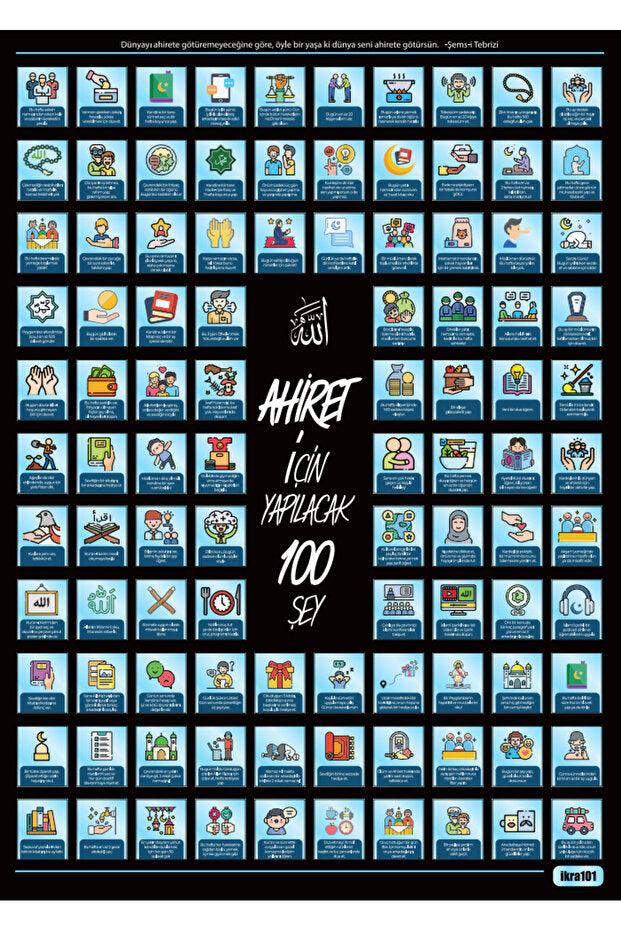 Ahiret İçin Yapılacak 100 Aktivite