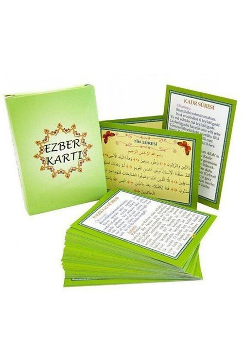 Dua Ezber Kartları
