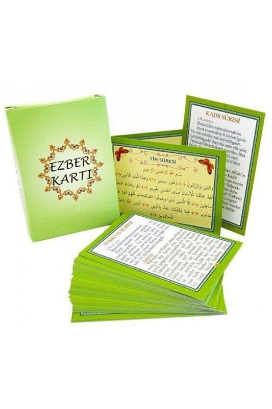 Dua Ezber Kartları