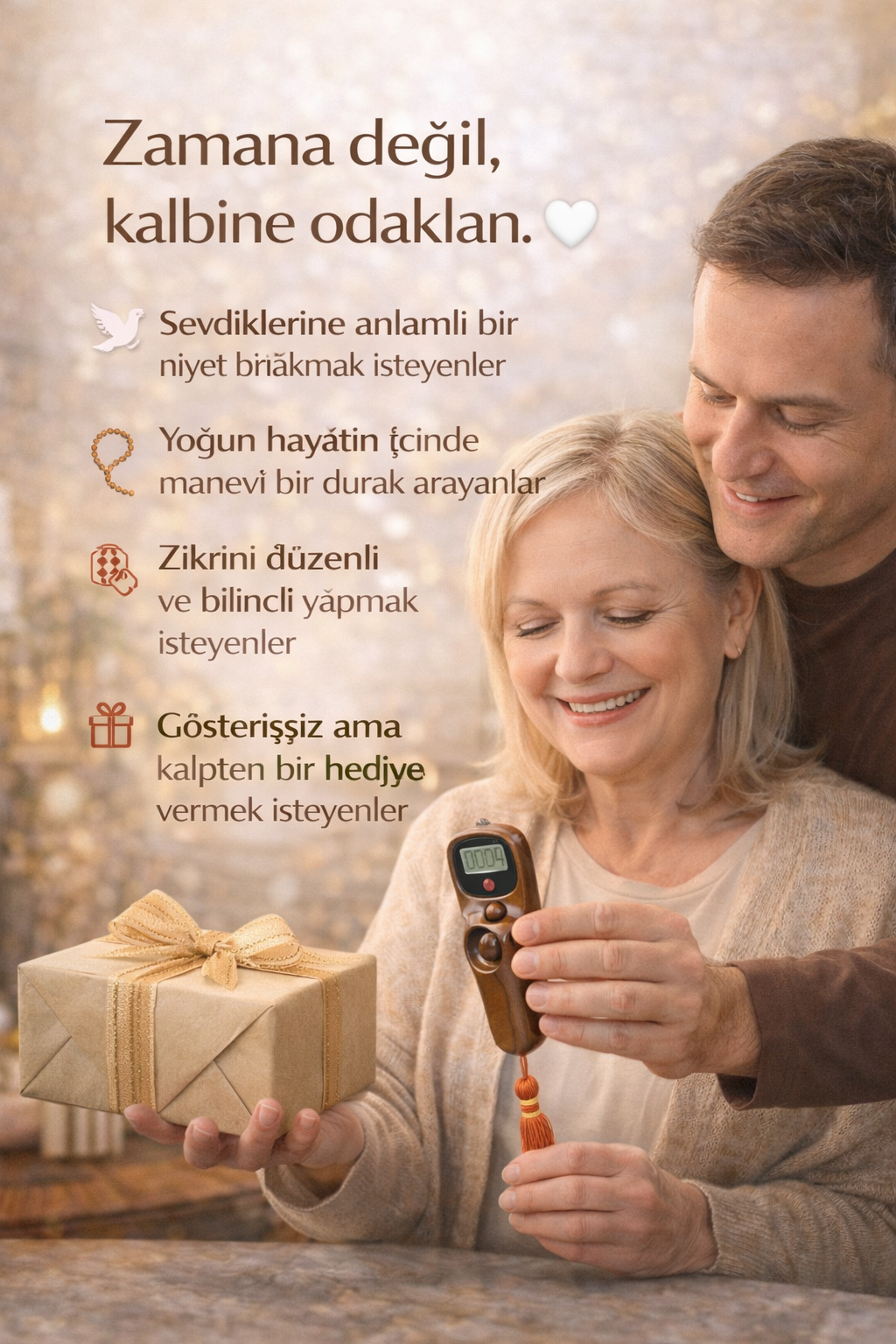 RAVZA DİJİTAL TESBİH 5 HANELİ